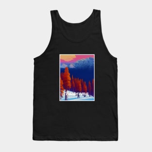 Panorama British Columbia Canada ski Tank Top